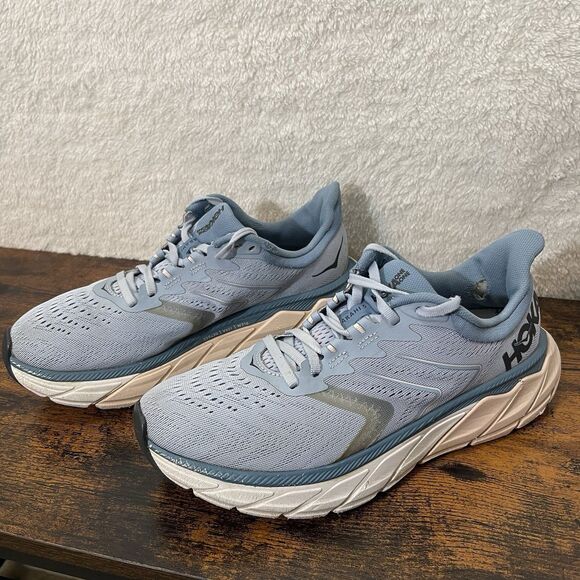 Hoka One One Womens Shoes Size 8.5 B Arahi 5 Blue Running - Picture 3 of 16